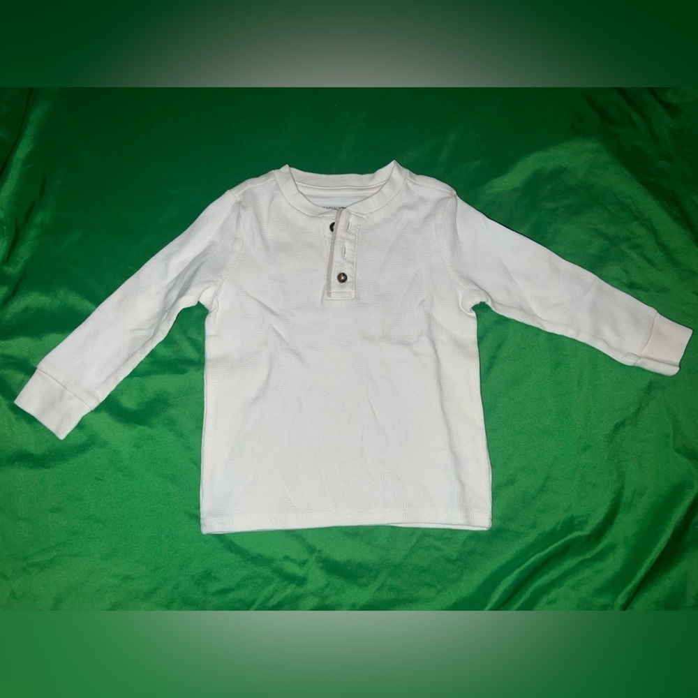 Garanimals White Long Sleeve Kids Tee 2T